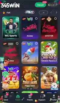 345 Win Game 